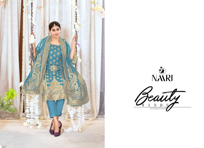 Zeel By Naari Muslin Designer Salwar Kameez Wholesale Suppliers In India